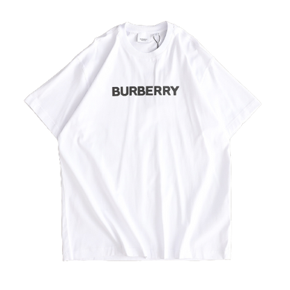 T-SHIRT BURBERRY – LOGO BIANCO