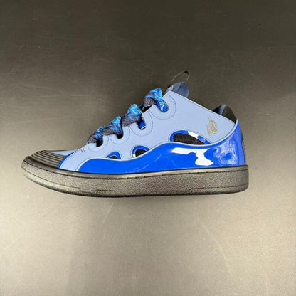 Curb rhinestone-embellished Blue