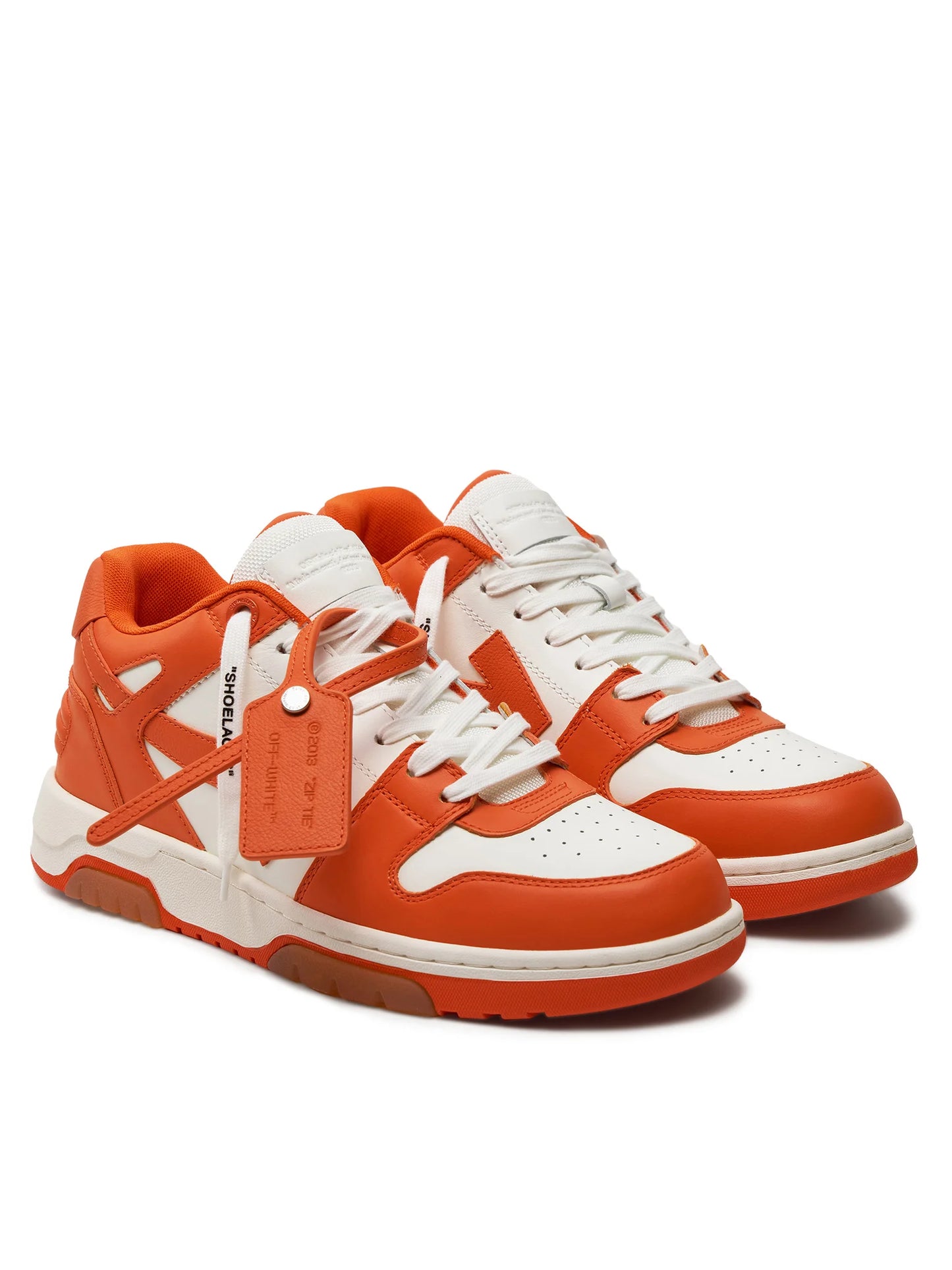 OFF-WHITE OUT OF OFFICE “OOO” CALF LEATHER ORANGE